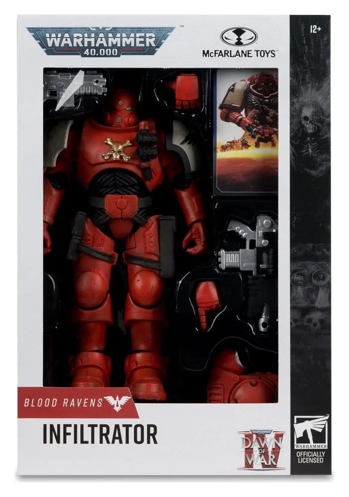 Warhammer 40,000 Action Figure – Blood Ravens Infiltrator 20 cm 7