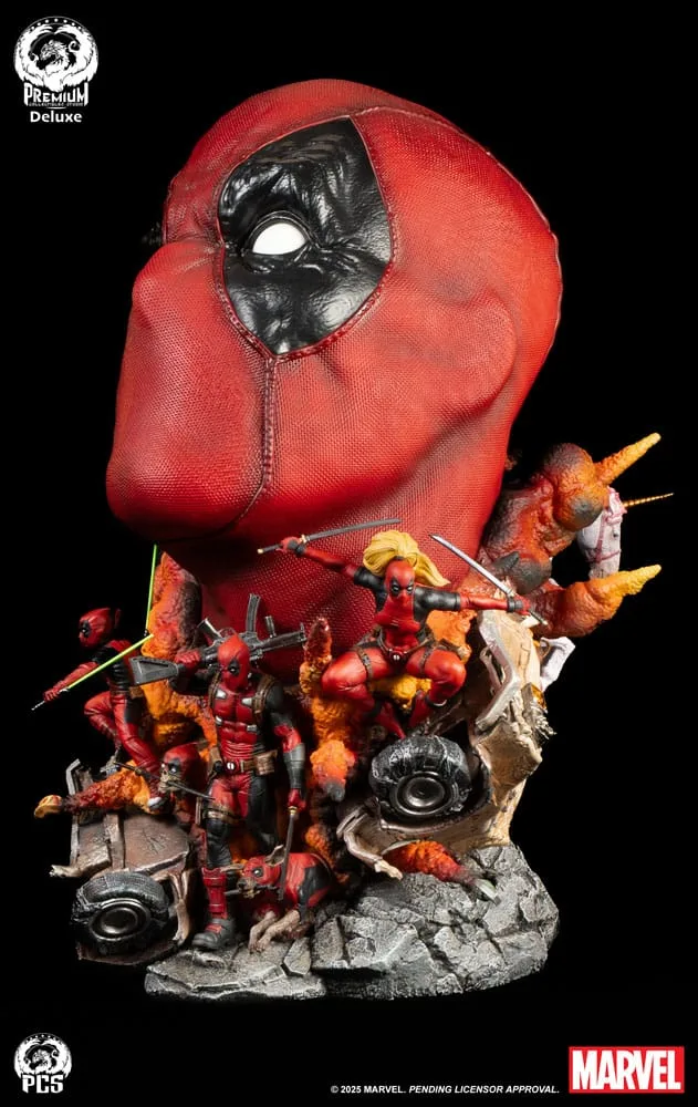 Marvel Fine Art Bust – Deadpool Deluxe Edition 42 cm 7
