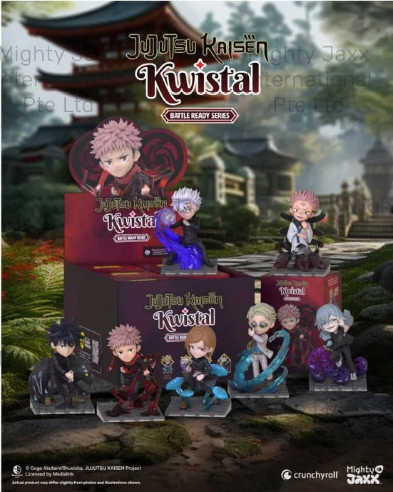 Jujutsu Kaisen Vinyl Figures – Battle Ready Blind Box 6-Pack 4 in
