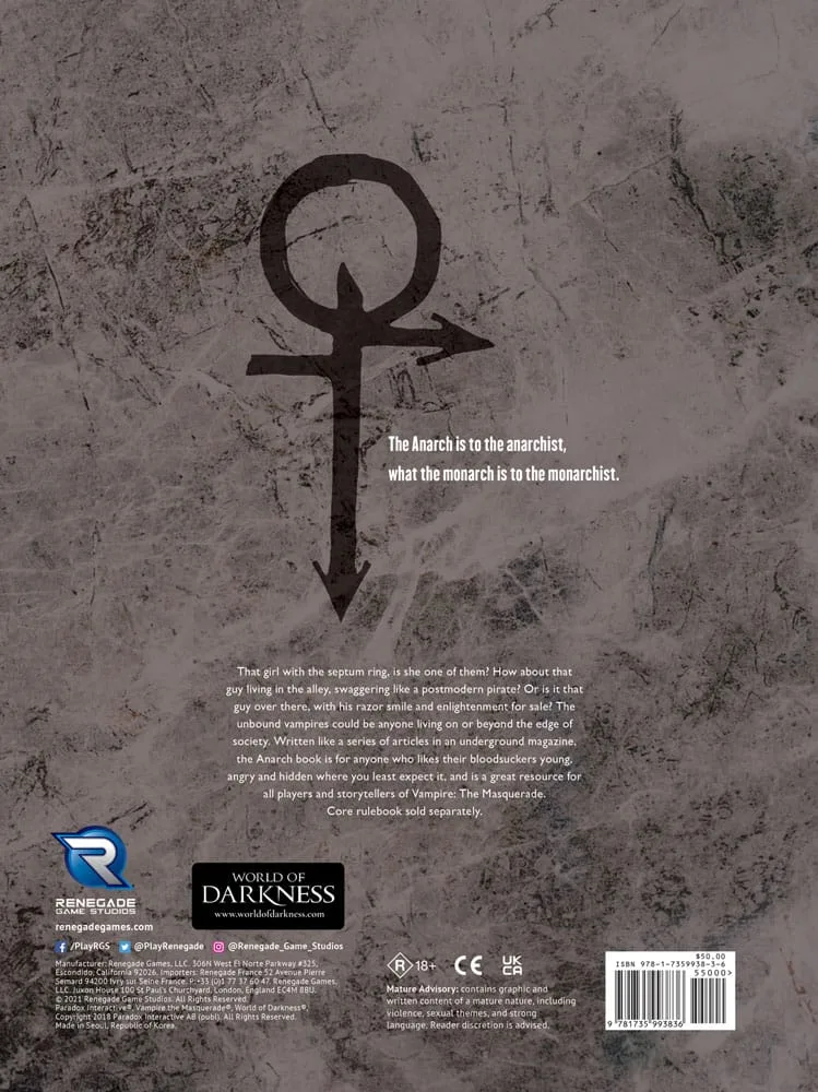 Vampire: The Masquerade RPG Sourcebook – Alma Maters 5th Edition 2