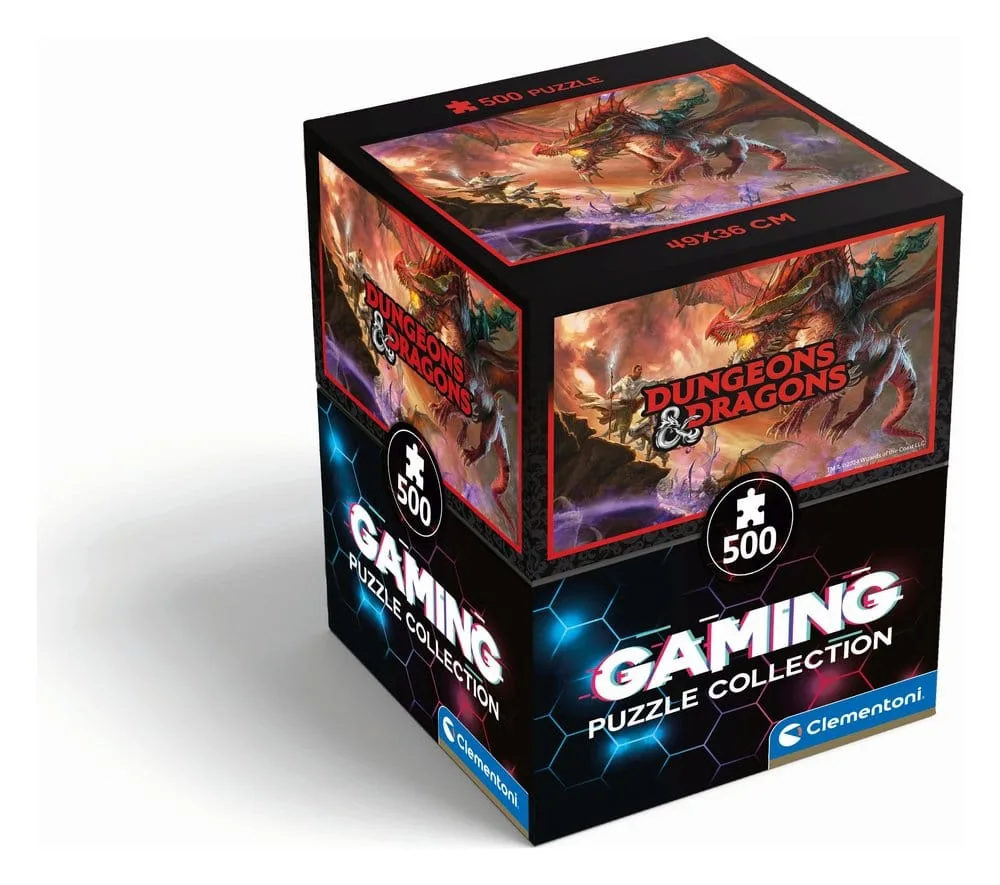 Dungeons & Dragons Jigsaw Puzzle – Dragon Attack 500 Pieces 1