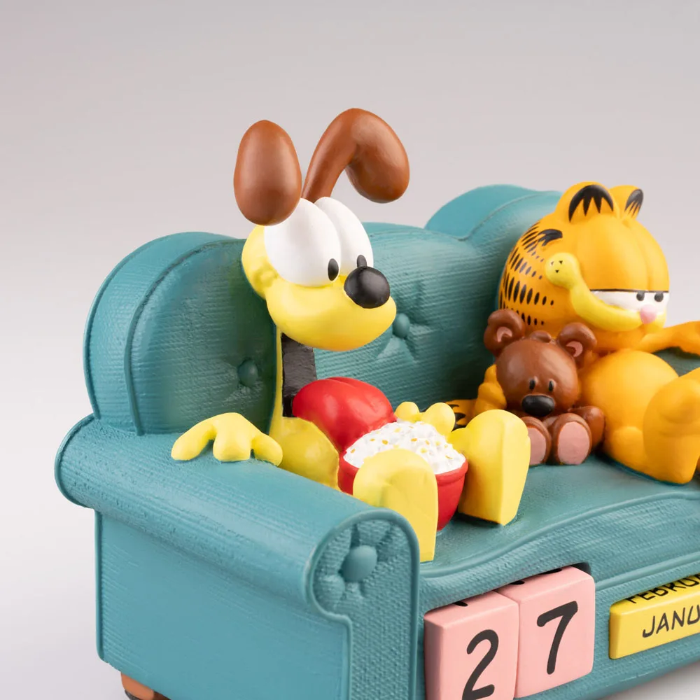 Garfield Perpetual Calendar – 3D Resin 17 x 9 x 12 cm 5
