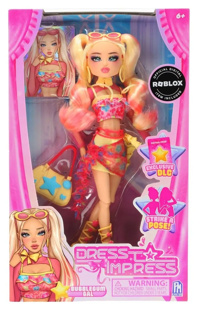 Roblox Dress To Impress Fashion Doll – Bubble Gum Gal 3