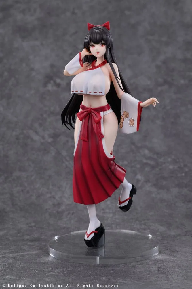 Original Character Statue – Kasuga Miko Misaki 28 cm 4