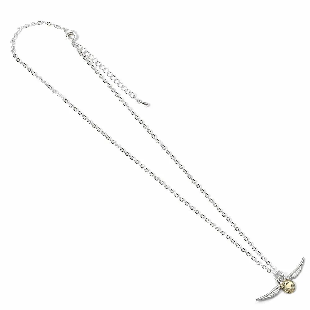 Harry Potter Necklace – Golden Snitch Silver-Plated 3