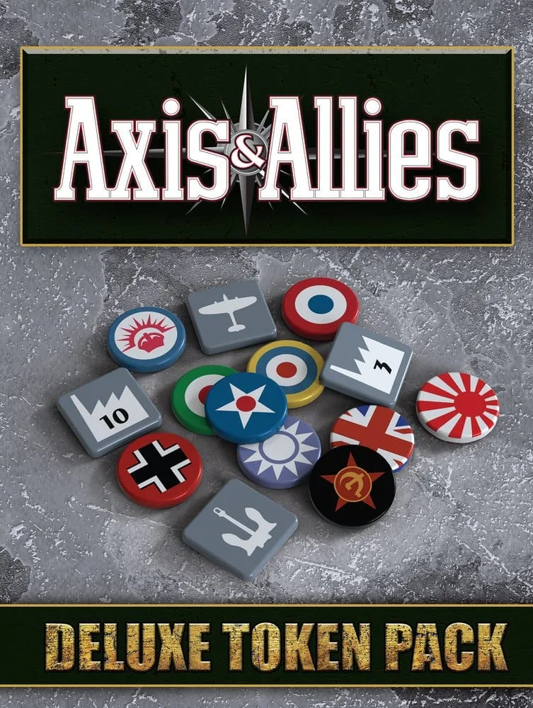 Axis & Allies Token Pack – Deluxe Acrylic 275 Pieces English