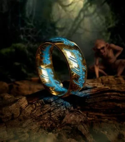 Lord of the Rings Replica – Glow in the Dark One Ring 10