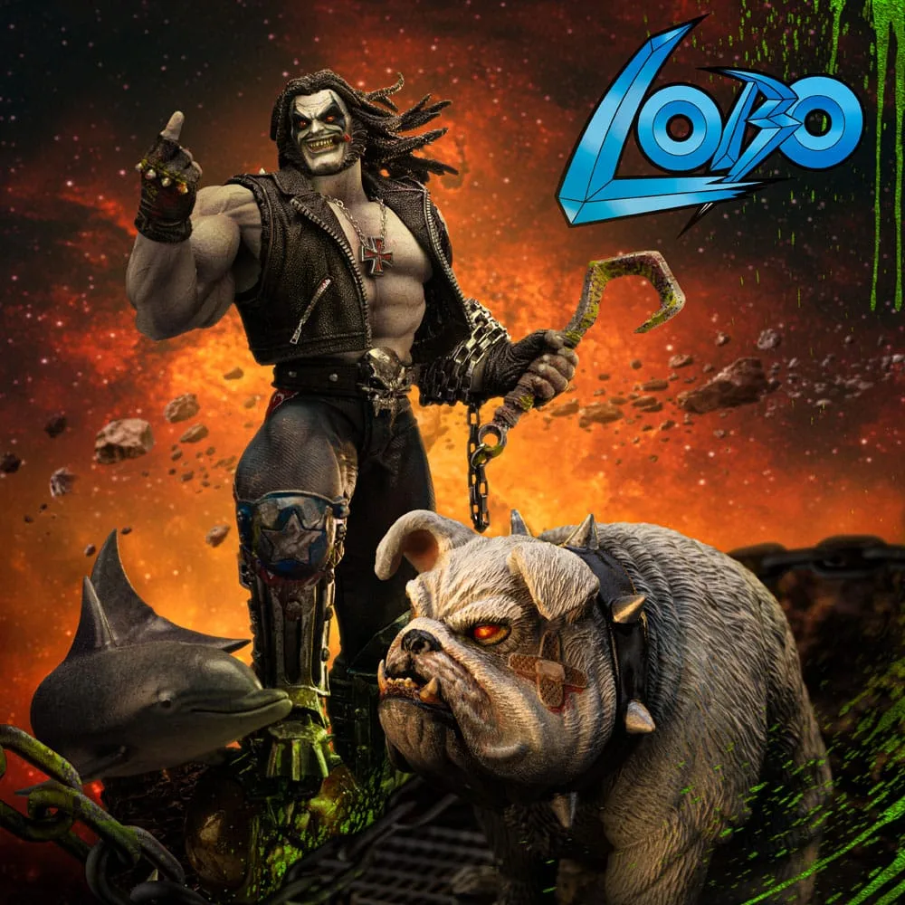 DC Comics Statue – Lobo Unleashed Art Scale 1/10 24.6 cm 14