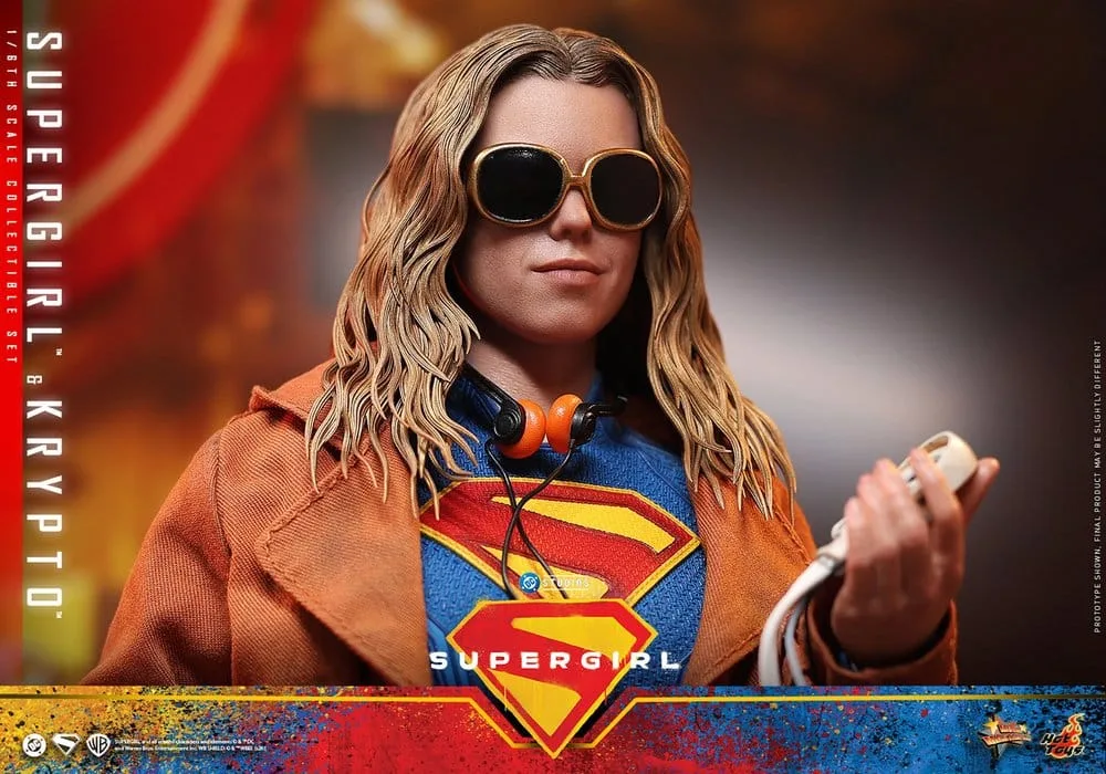 DC Comics Action Figure Set – Supergirl & Krypto 28 cm 5