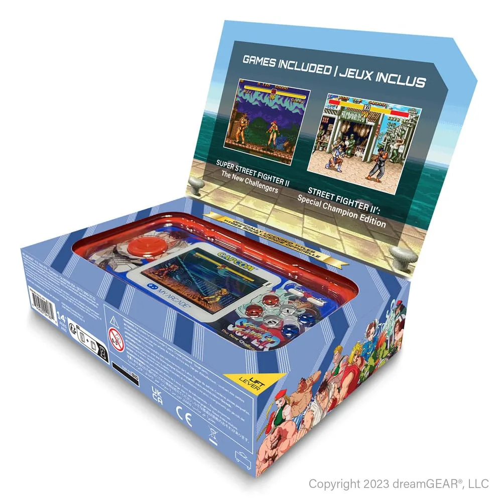 Super Street Fighter II spelcomputer – Pocket Player Pro 3