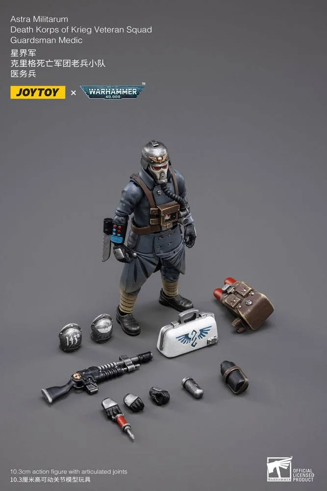Warhammer 40K Action Figure – Krieg Medic 1/18 10.3 cm 4