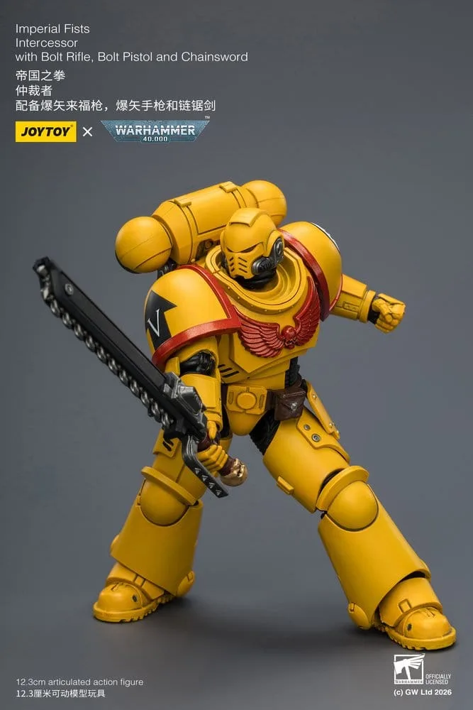 Warhammer 40K Action Figure – Imperial Fists Intercessor 12.3 cm 17