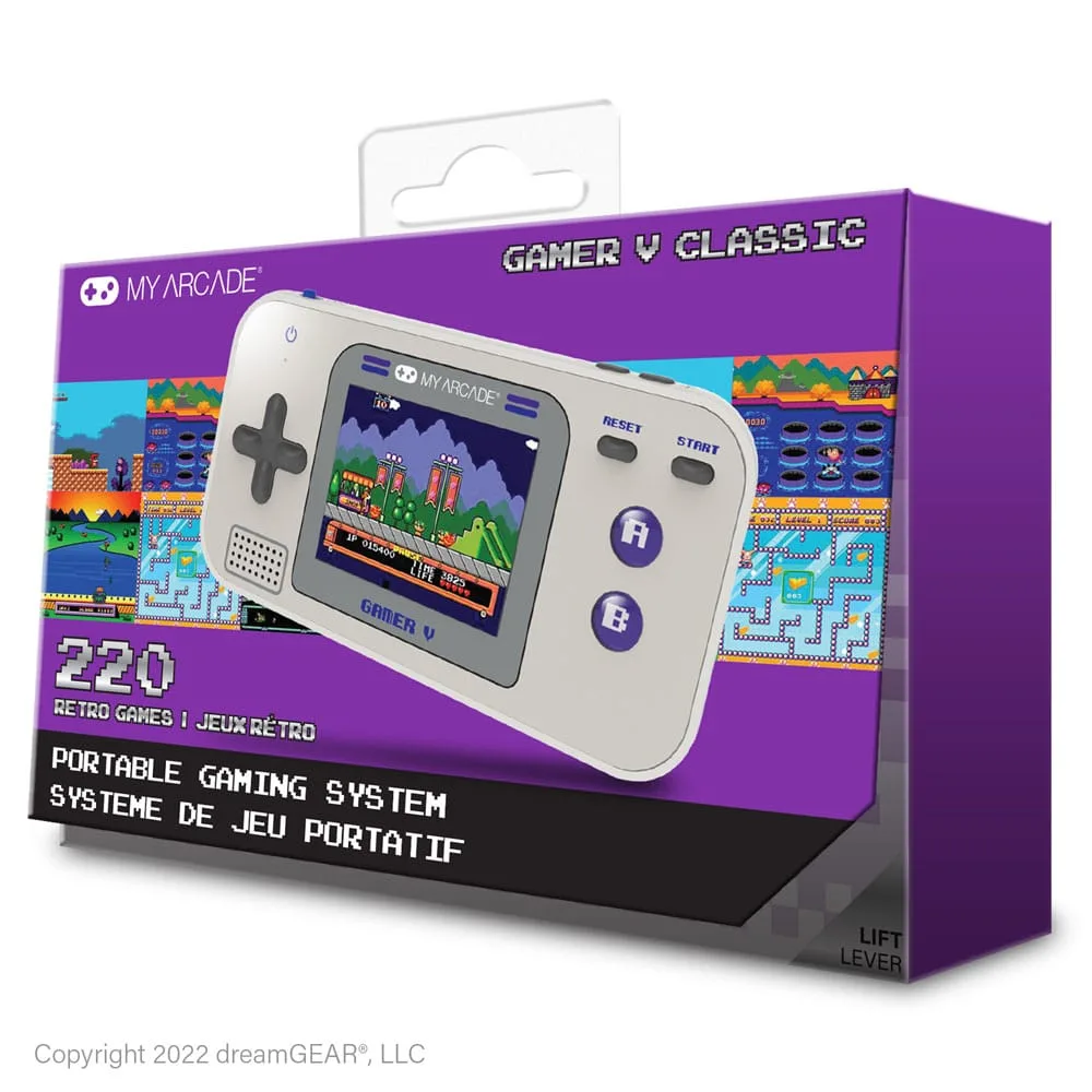 My Arcade Handheld Gaming System – Gamer V Classic 2