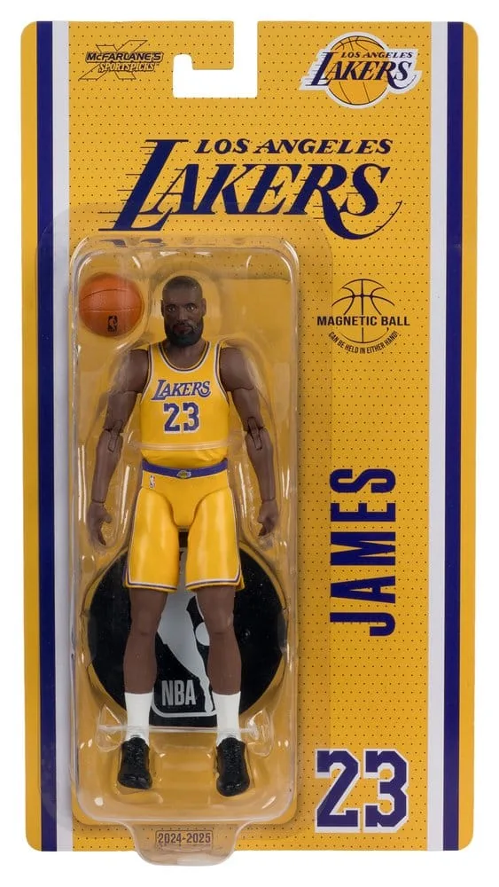 NBA Action Figure – LeBron James Lakers SportsPicks 16 cm 7