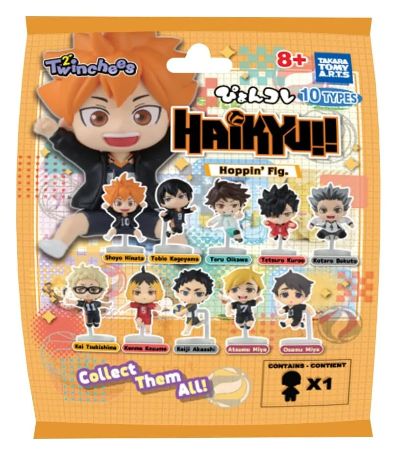 Haikyu Mini Figures – Twinchees Hoppin 24 Blind Packs 5 cm 12