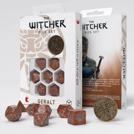 The Witcher Dice Set – Geralt the Monster Slayer 2