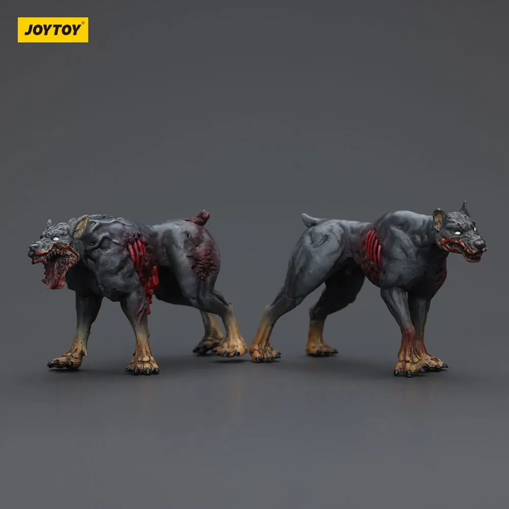 Zombie Dark Source Action Figures – Police Dogs 2-Pack 8 cm 2