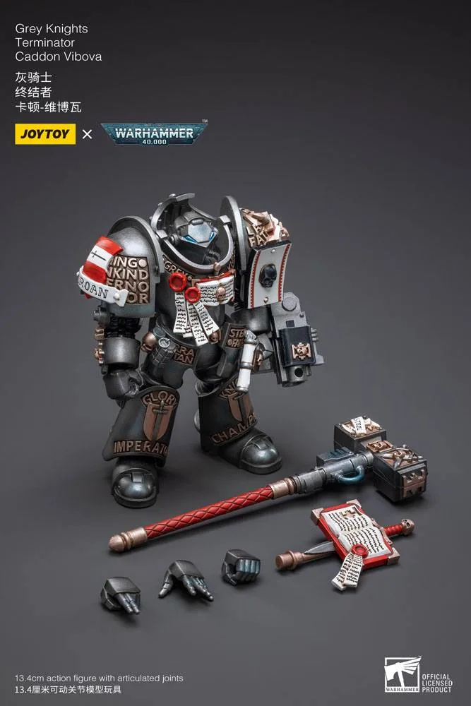Warhammer 40K Action Figure – Caddon Vibova 13 cm 8