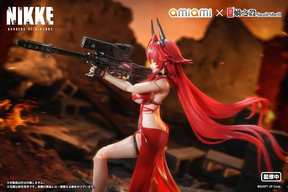 Goddess of Victory Nikke Action Figure – Red Hood Nonsense Red 16 cm 4
