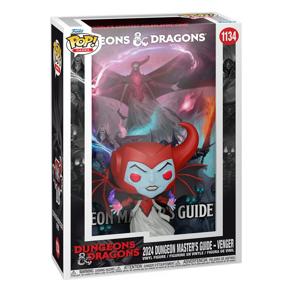 Dungeons & Dragons Vinyl Figure – Venger Pop Book Cover 9 cm 2