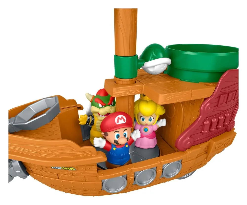 Super Mario Speelset – Little People Bowser's Airship 14