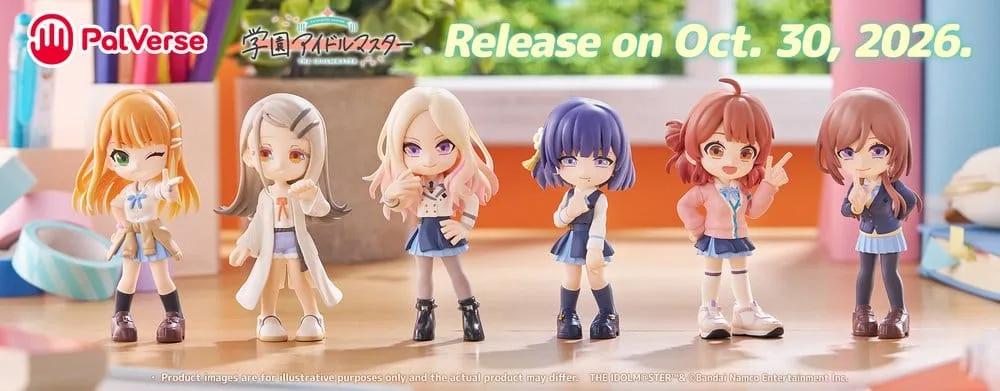The Idolmaster minifiguren – PalVerse Vol 2 display 6 stuks 19