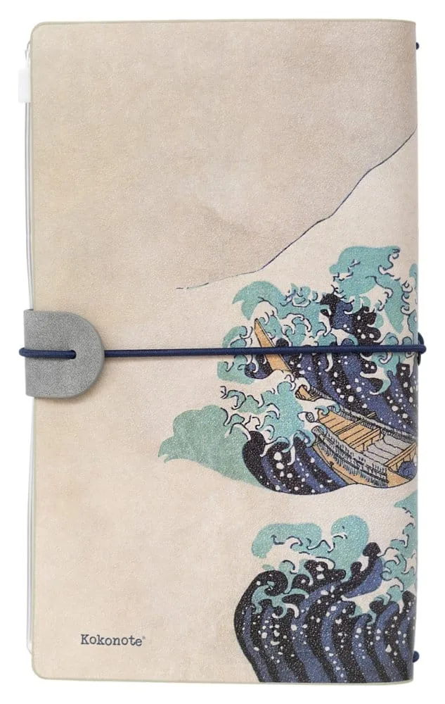 Hokusai Reisetagebuch – Die große Welle 12 x 19,5 cm 2