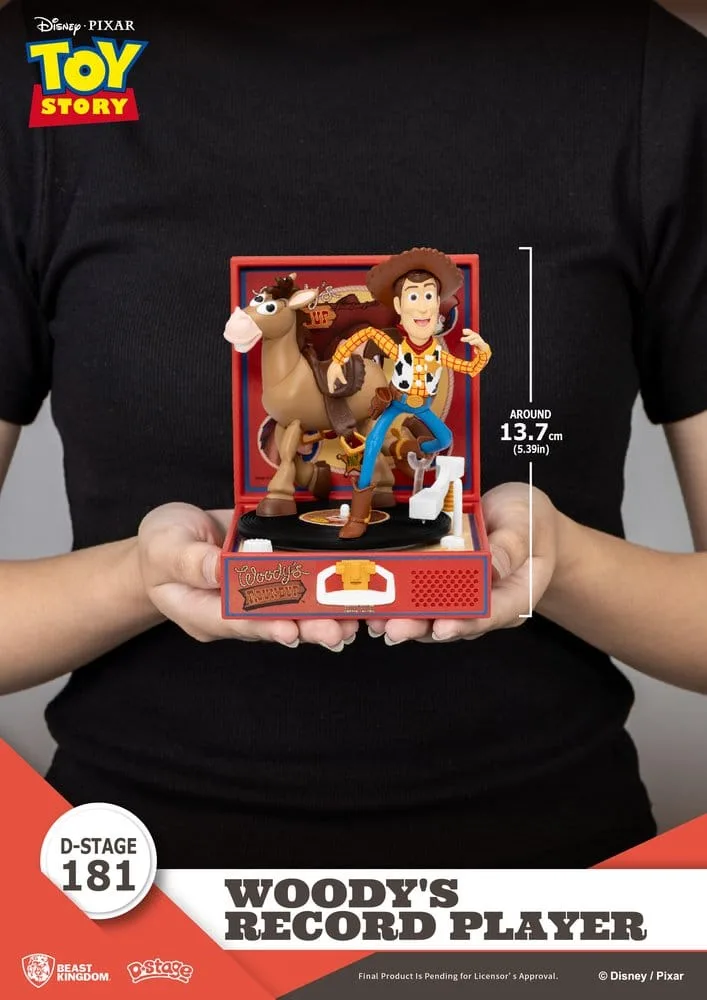 Toy Story PVC Diorama – Woody’s Record Player 13 cm 8