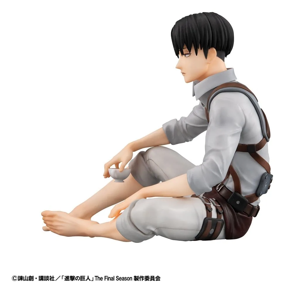 Attack on Titan PVC Figure – G.E.M. Palm Size Captain Levi 9 cm 5