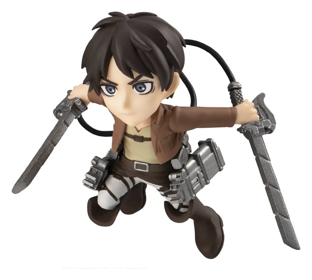 Attack on Titan Mini Figures – Tobimas 6 Pack with Gift 2