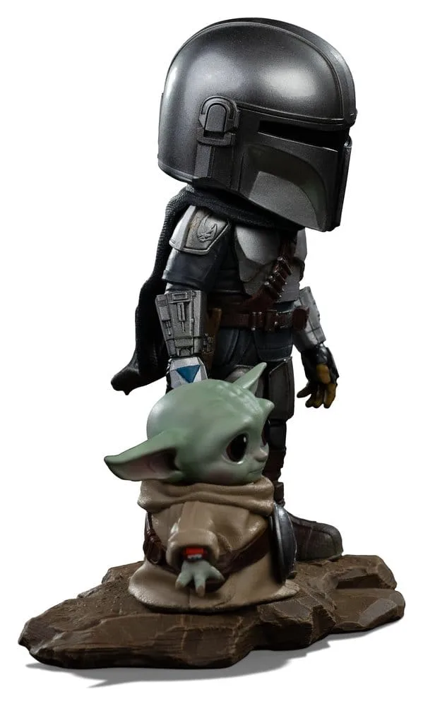 Star Wars MiniCo Statue – The Mandalorian and Grogu 4