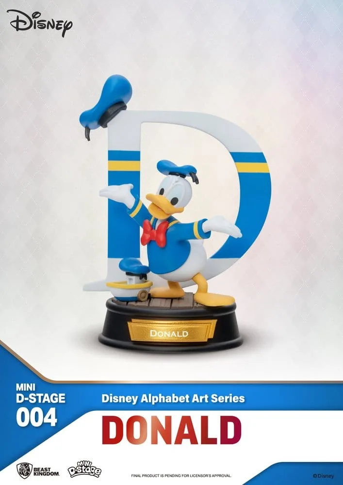 Disney Mini Diorama Statues – Alphabet Art 6-Pack 10 cm 2