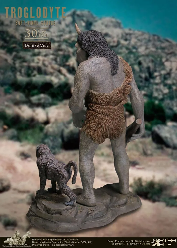 Ray Harryhausen Statue – Troglodyte Deluxe 30 cm 4