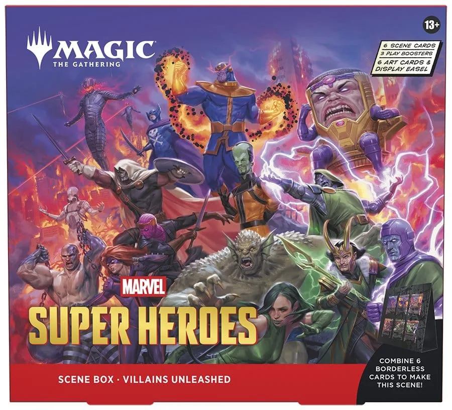 Magic the Gathering Scene Box Display – Marvel Super Heroes English 6