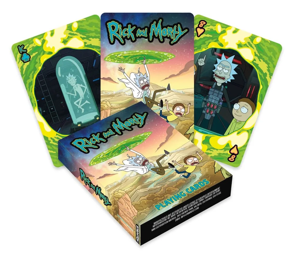 Rick and Morty Playing Cards – Scenes 54-Card Deck