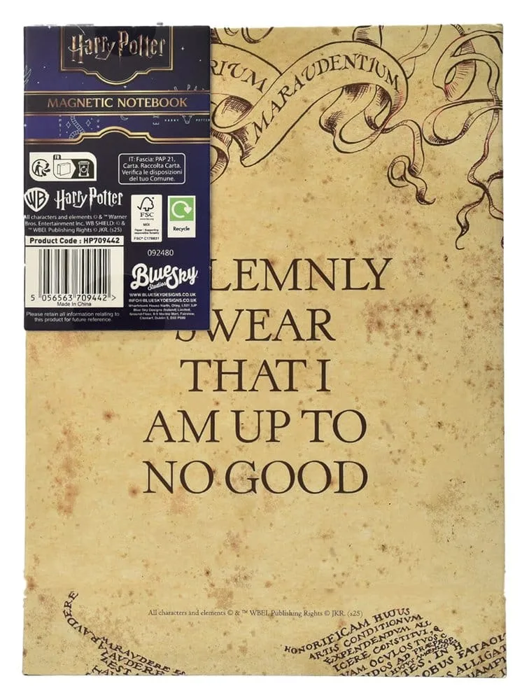 Harry Potter Notitieboek – Marauder's Map A5 4