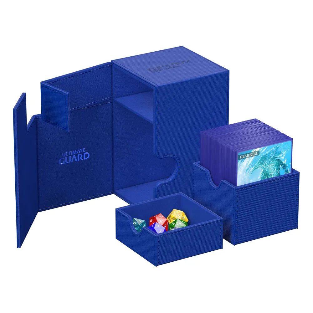 Ultimate Guard Deck Box – Flip’n’Tray 100+ Xenoskin Blue 4