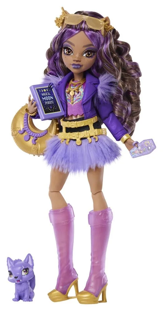 Monster High Doll – Clawdeen Wolf with Crescent