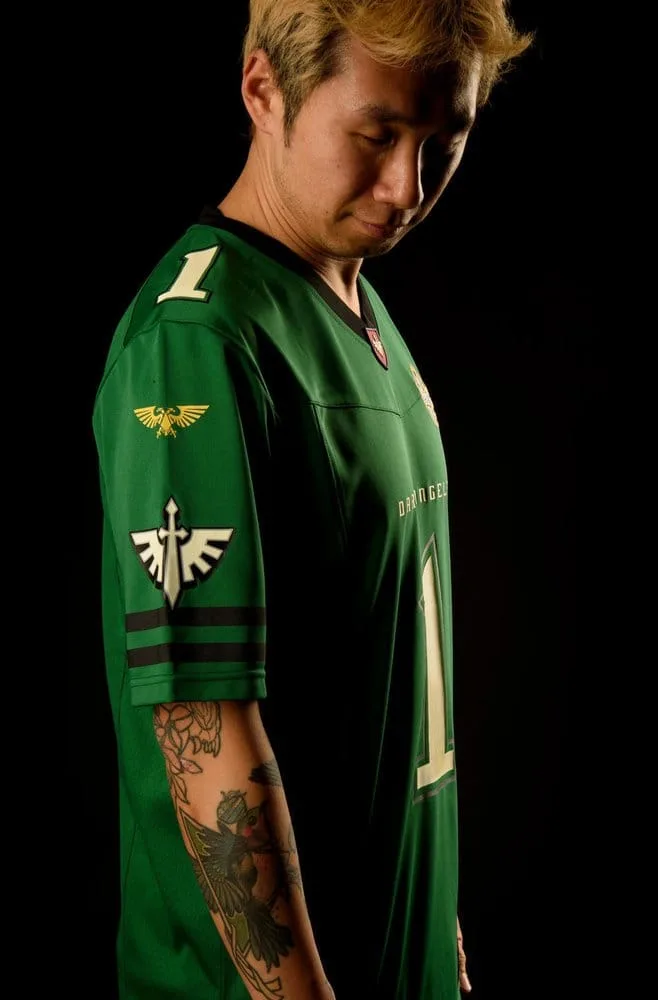 Warhammer 40,000 Sports Jersey – Dark Angels Size S 3