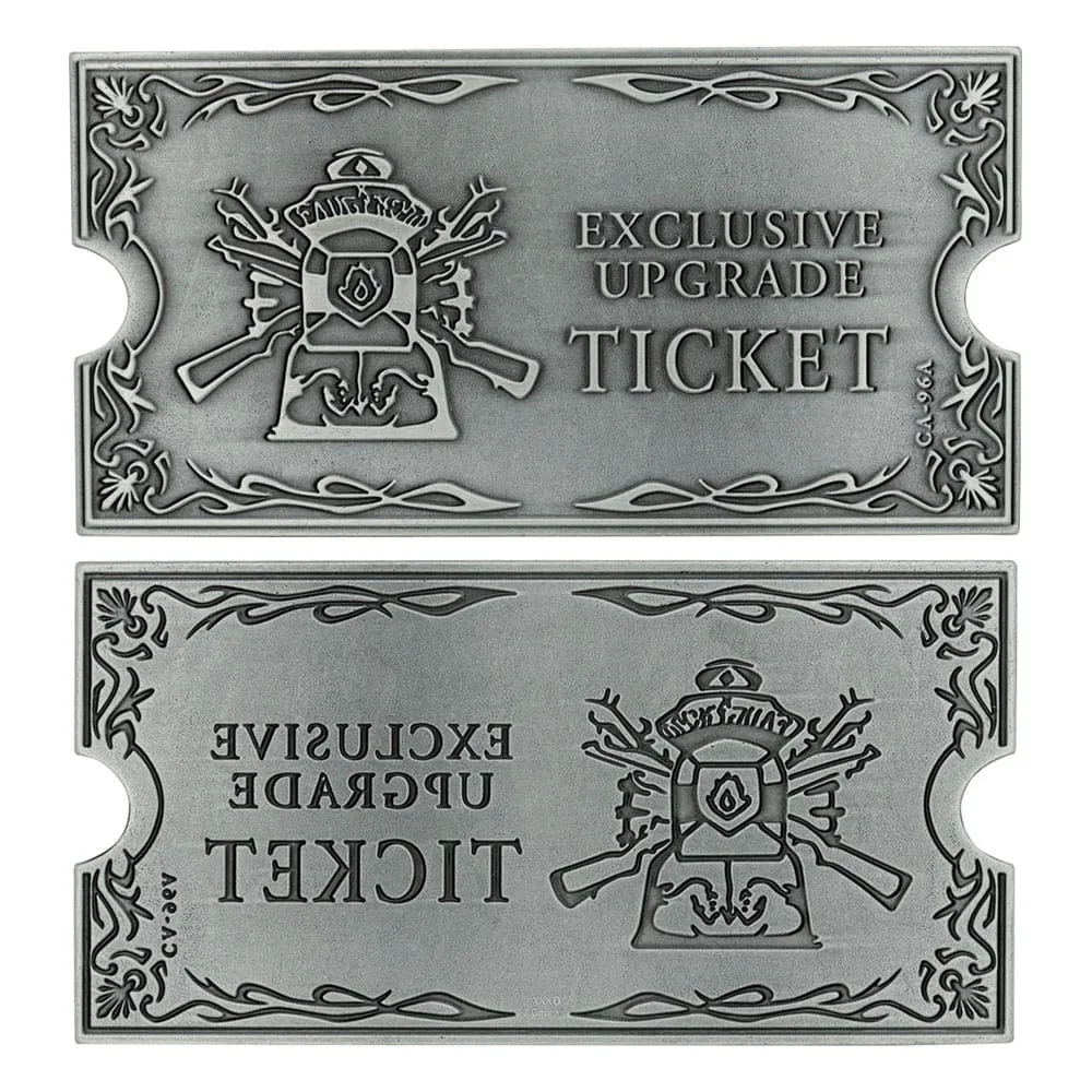 Resident Evil 4 Metal Replica – Exclusive Upgrade Ticket 1:1 7