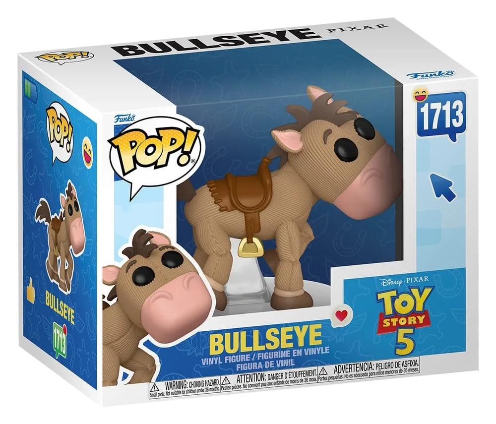 Toy Story 5 Vinyl Figure – Bullseye Pop Premium 9 cm 2