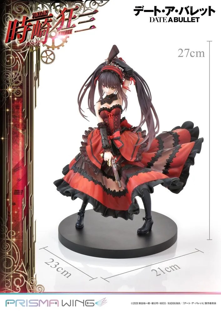 Date A Bullet Statue – Kurumi Tokisaki 1/7 Scale 27 cm 10