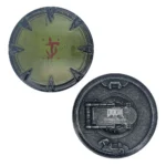 Doom The Dark Ages Medallion – Saw Shield 85 mm 5