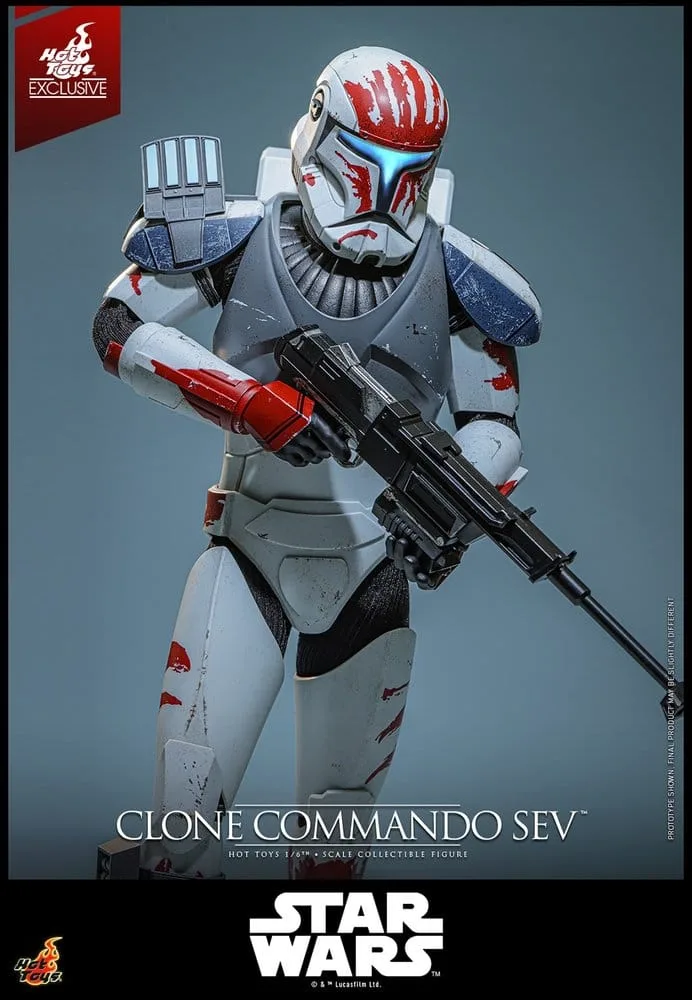 Star Wars The Clone Wars Action Figure – Clone Commando Sev 30 cm 6