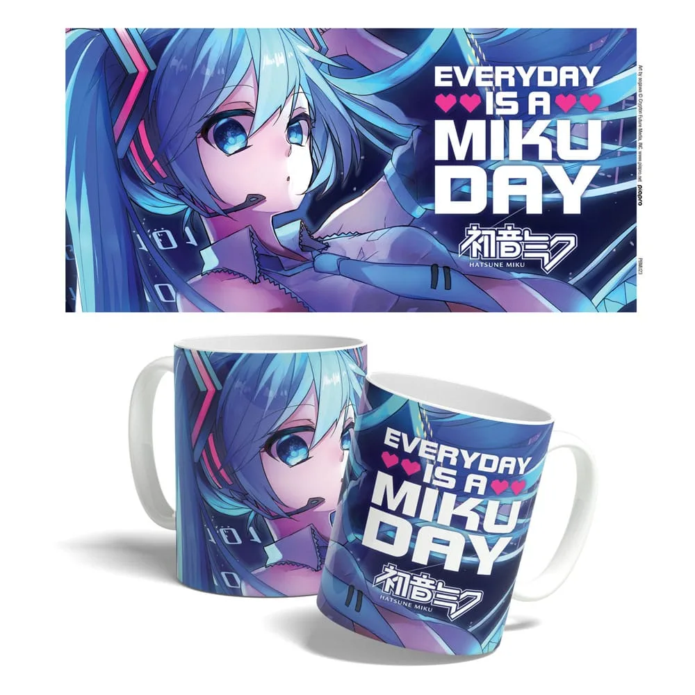 Hatsune Miku Mug – Everyday Is a Miku Day 325 ml