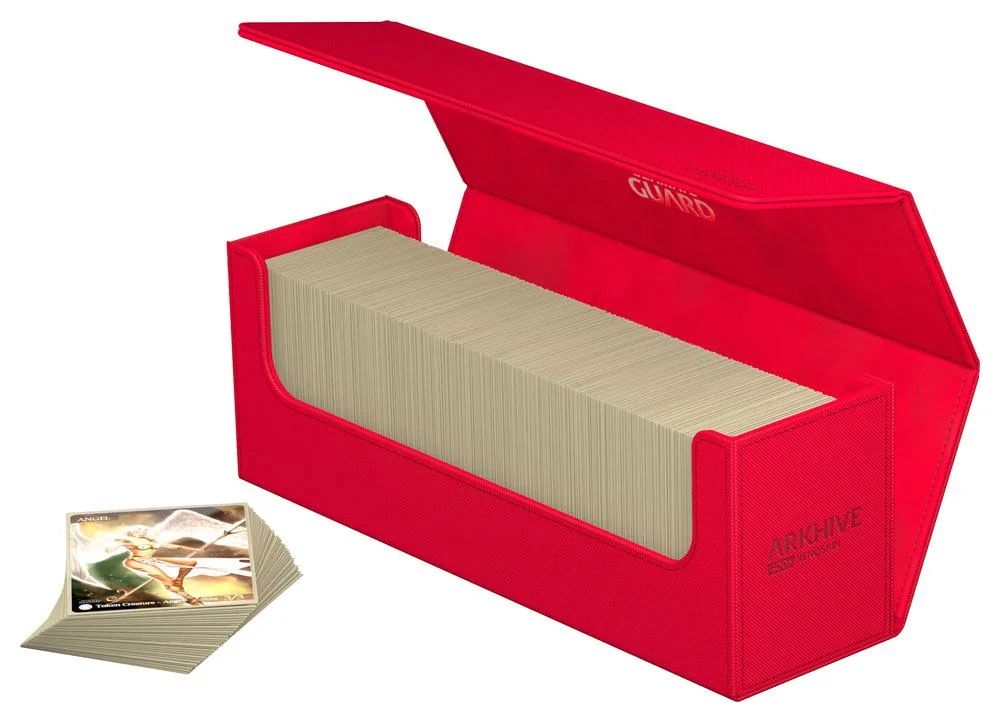 Ultimate Guard Card Storage Box – Arkhive 400+ Xenoskin Red 2