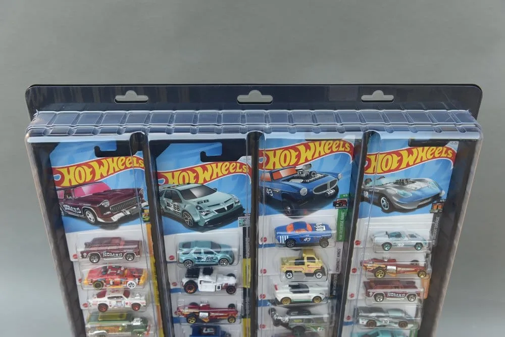 Diecast Car Wall Display – EVORETRO 3-Pack for Carded Models 3