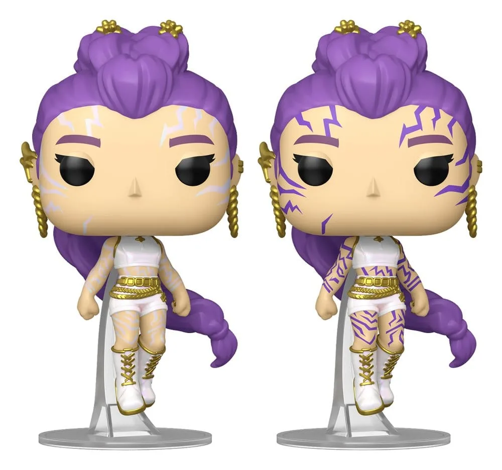 KPop Demon Hunters Pop Figures – Rumi Glow Chase Assortment 6 x 9 cm