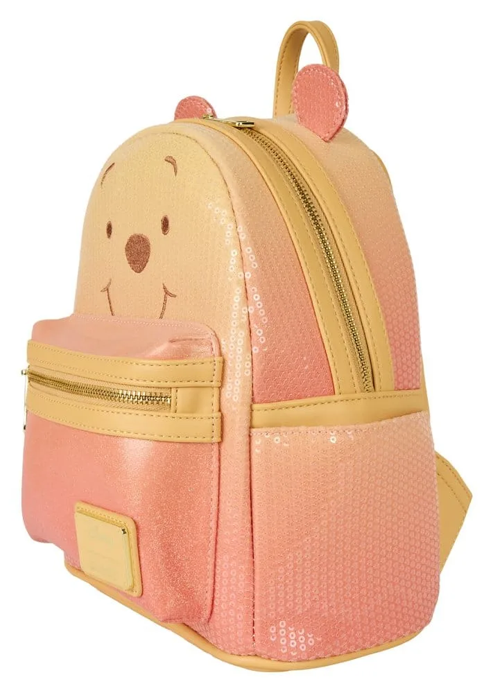 Winnie the Pooh Mini Backpack – Loungefly Sequin Glitter 2