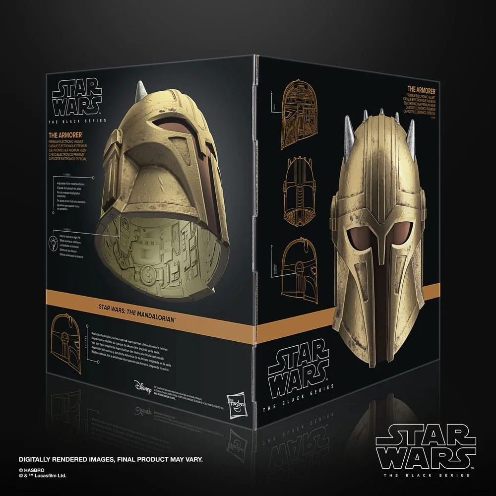 Star Wars Electronic Helmet – The Armorer Black Series 6